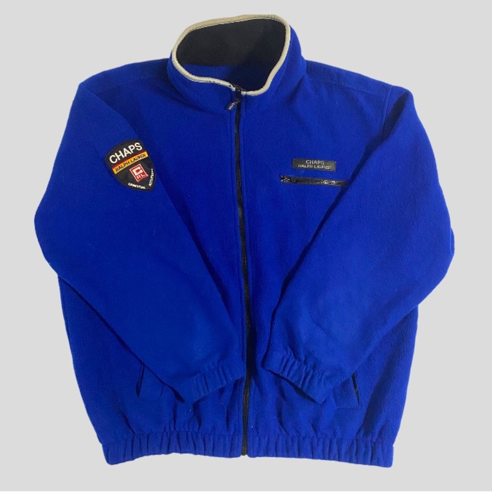 Chaps by Ralph Lauren Essential Activewear Fleece zip-up